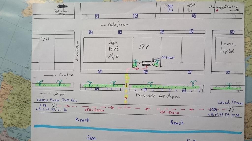 Apartment Duplex On Promenade Des Anglais 177 Nice Luaran gambar